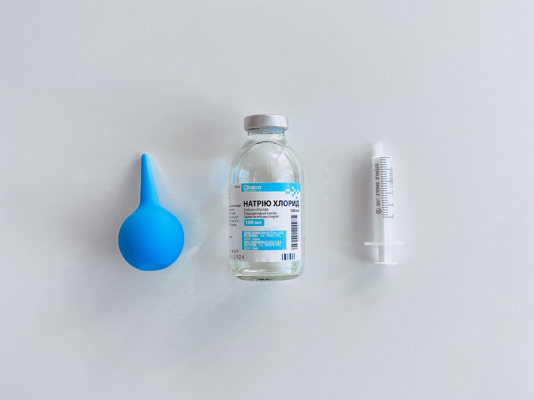 Вибір способу промивання носа