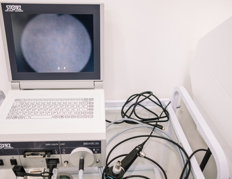 ендоскоп (ендоскопічний зонд, екран з зображенням)